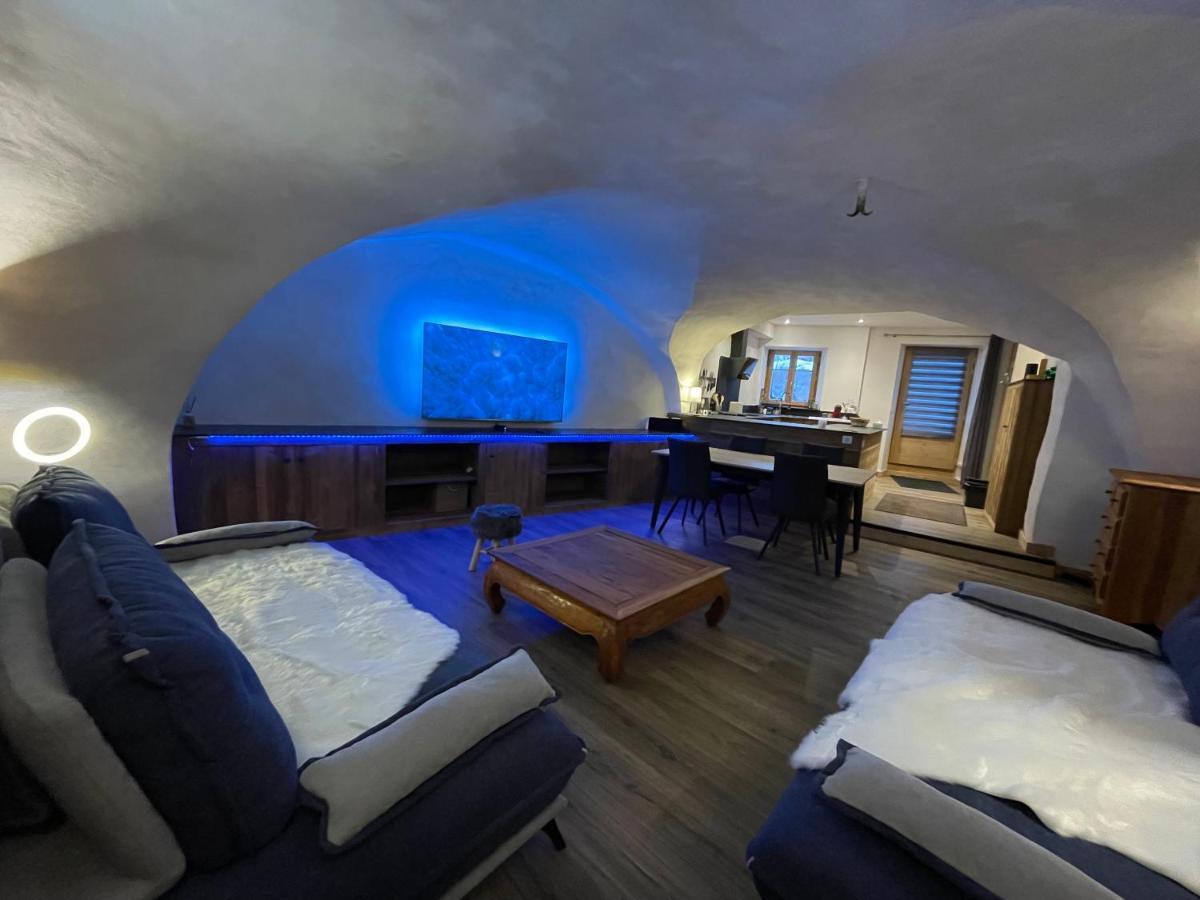 Maison Stabatio Appartement Pierre Le Monêtier-les-Bains Esterno foto